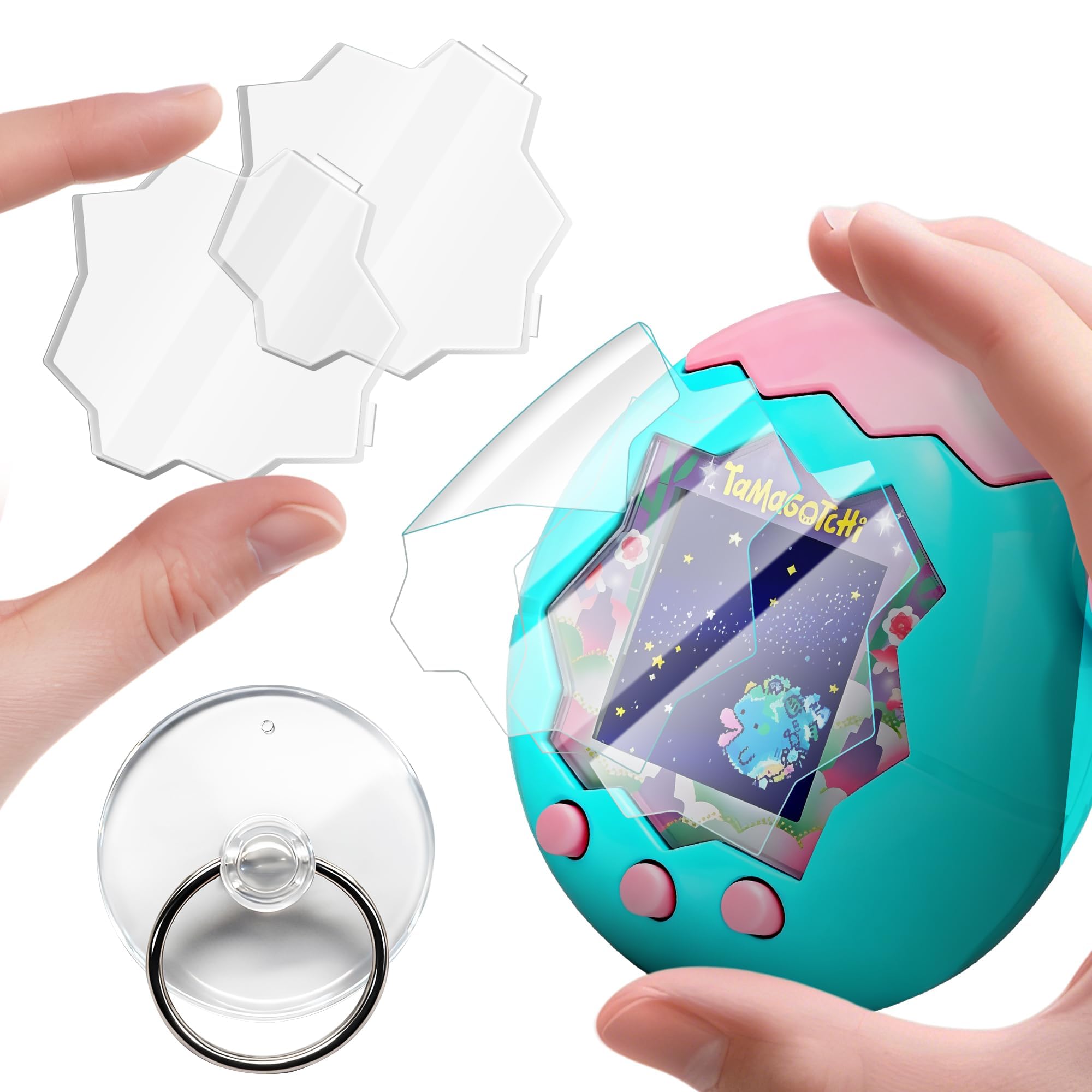 Amazon.co.jp: Newzerol【新登場】2個＋2枚 Tamagotchi Paradise保護